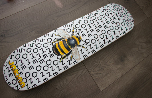 "Be Someone" Original Acrylic Painting on Skateboard Deck